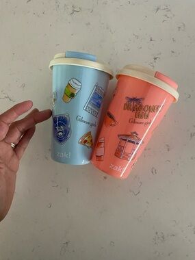 Gilmore Girls Reusable Travel Cup — Light Blue Design